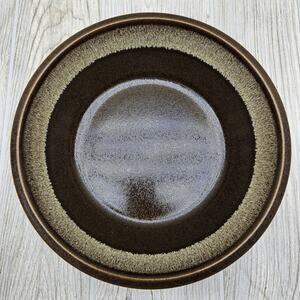 Mikasa Ultima Plus F2000 Round Vegetable Serving Bowl Dish 9" Brown‎ Tan Band